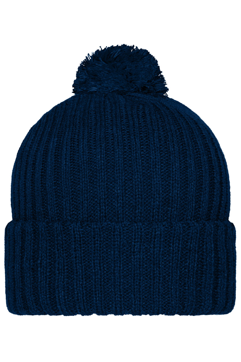 Myrtle Beach | MB 7540 Knitted Cap with Pompon