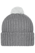 Myrtle Beach | MB 7540 Knitted Cap with Pompon