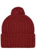 Myrtle Beach | MB 7540 Knitted Cap with Pompon