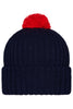Myrtle Beach | MB 7540 Knitted Cap with Pompon