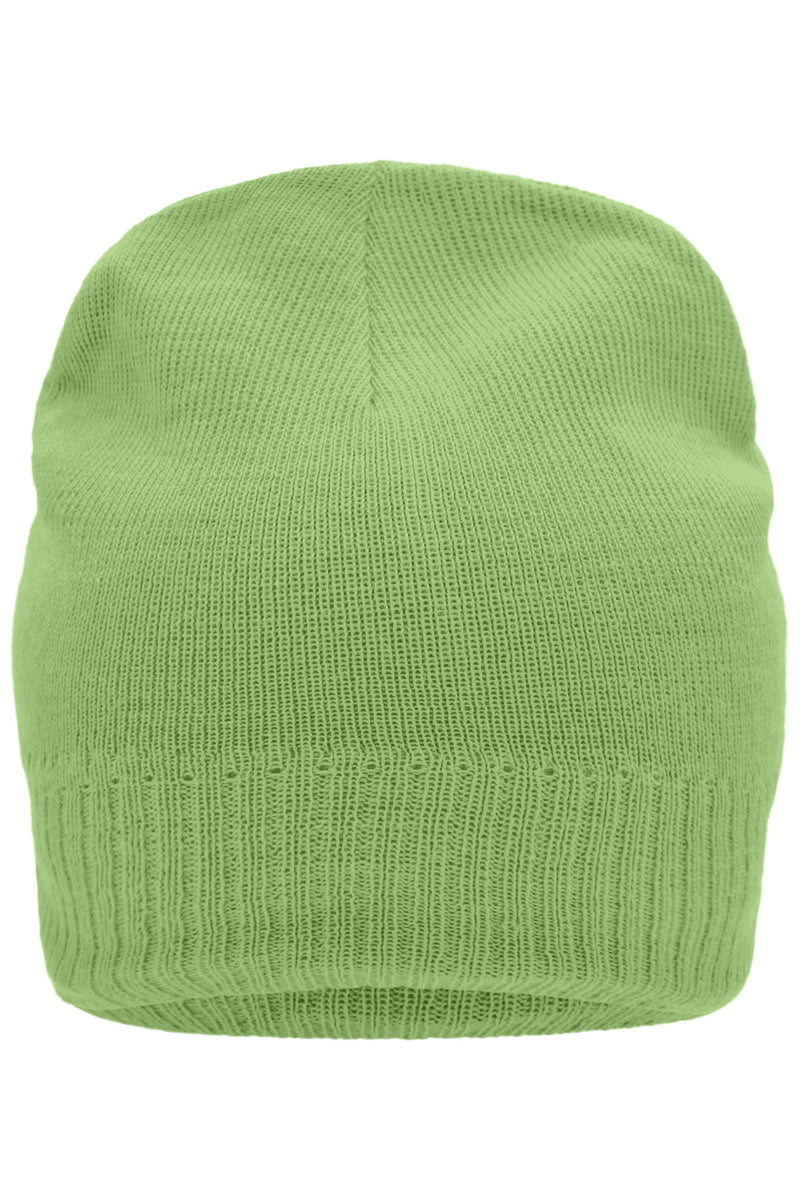 Myrtle Beach | MB 7925 Knitted Beanie with Fleece Inset