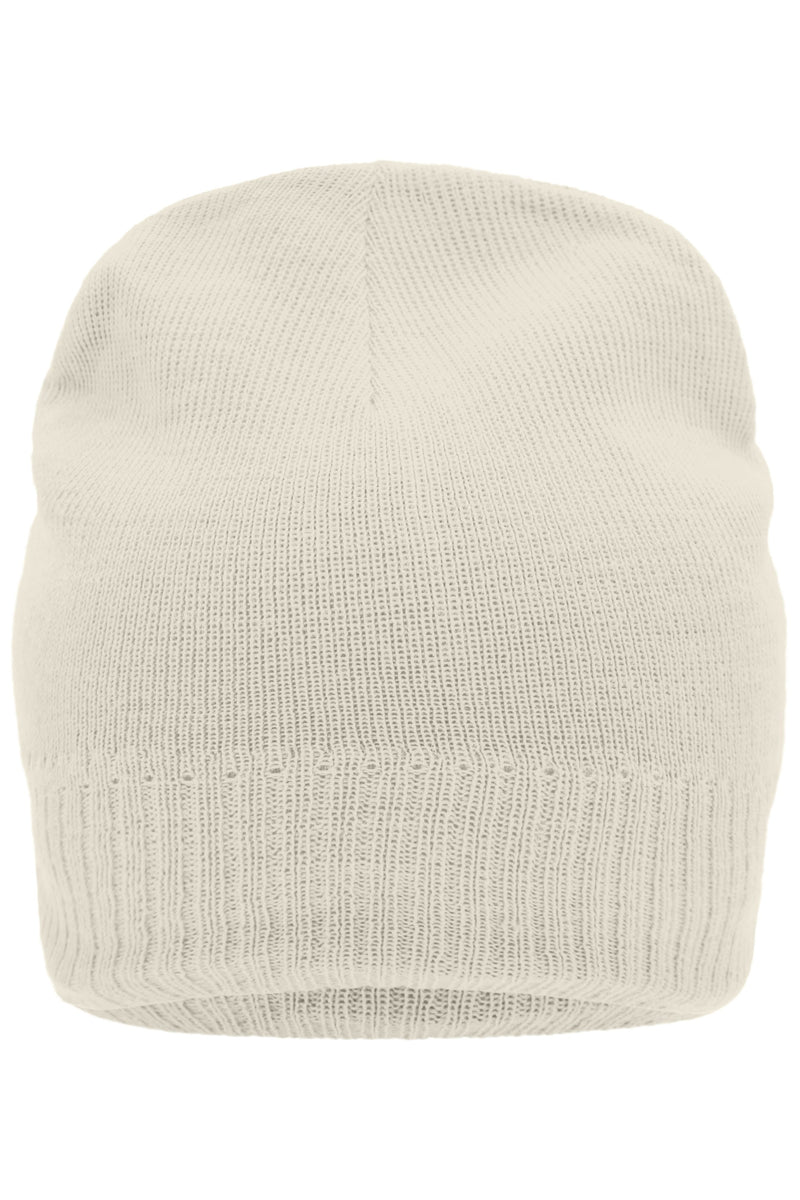 Myrtle Beach | MB 7925 Knitted Beanie with Fleece Inset