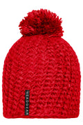 Myrtle Beach | MB 7939 Unicoloured Crocheted Cap with Pompon