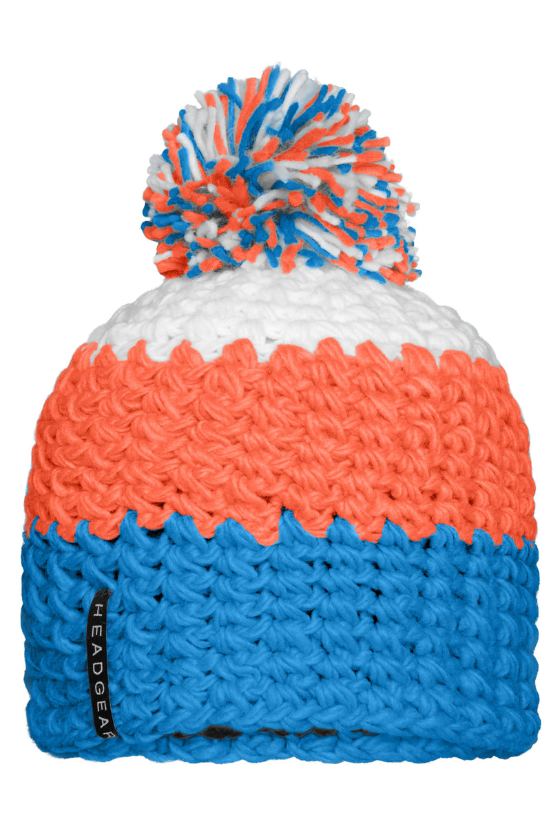 Myrtle Beach | MB 7940 Crocheted Cap with Pompon