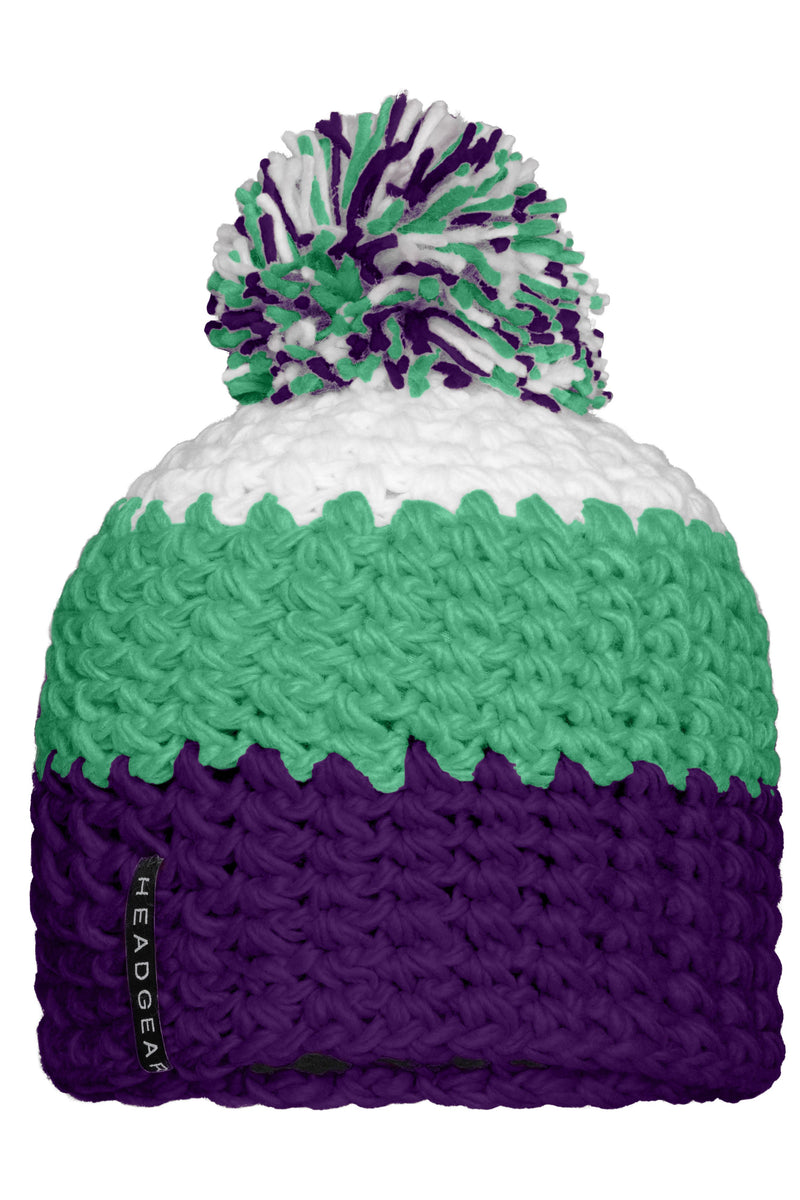 Myrtle Beach | MB 7940 Crocheted Cap with Pompon