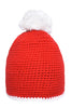 Myrtle Beach | MB 7964 Pompon Hat with Contrast Stripe