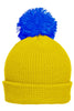 Plage de myrte | MB 7967 Bonnet Pompon avec Bord