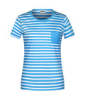 Ladies' T-Shirt Striped (8027)