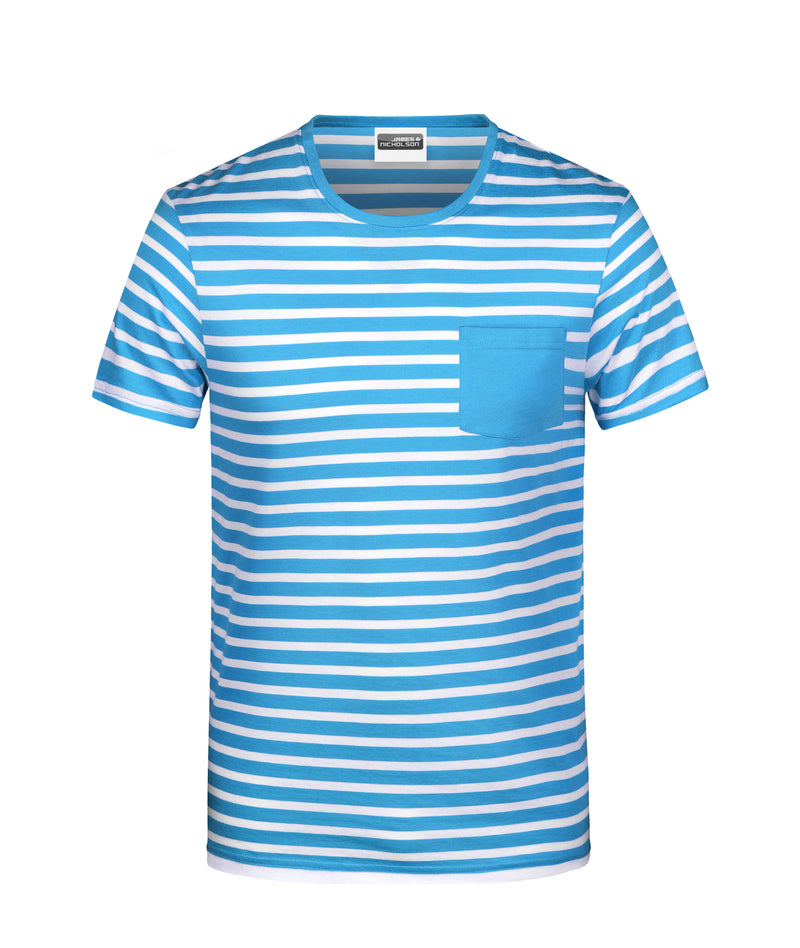 Men's T-Shirt Striped (8028)