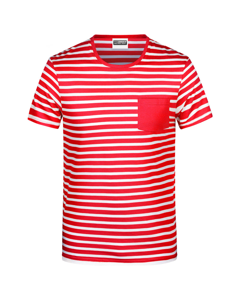 Men's T-Shirt Striped (8028)