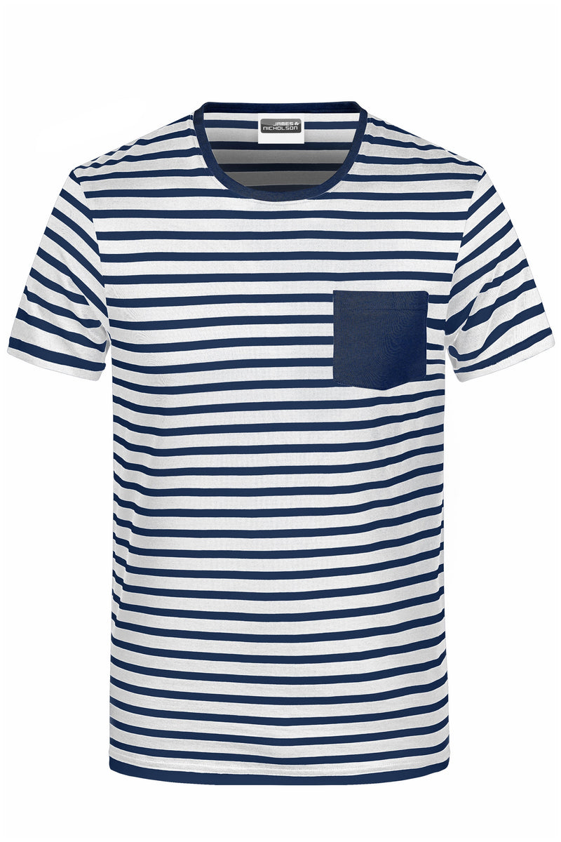 Men's T-Shirt Striped (8028)