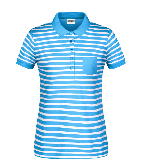 Ladies' Polo Striped (8029)