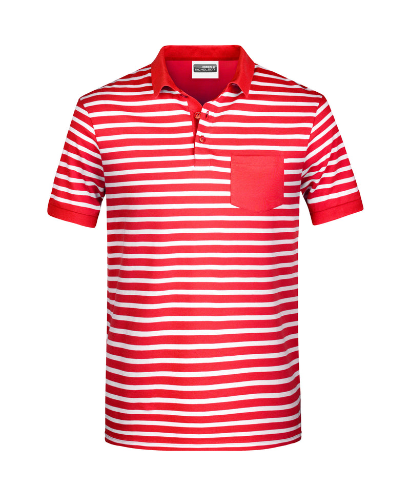 Men's Polo Striped (8030)