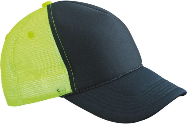 Plage de myrte | MB 6550 Casquette en maille rétro à 5 panneaux