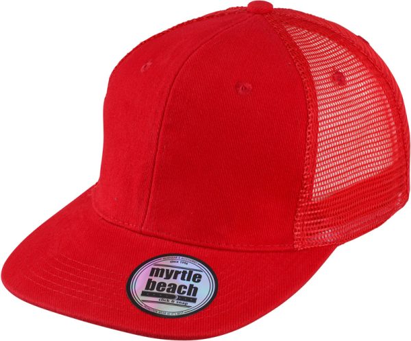 Myrtle Beach | MB 6509 6 Panel Flat Peak Cap