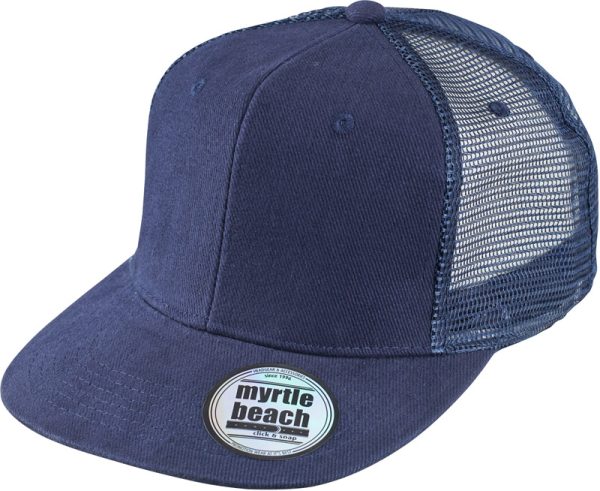 Myrtle Beach | MB 6509 6 Panel Flat Peak Cap