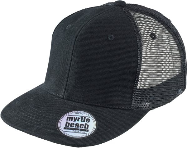 Myrtle Beach | MB 6509 6 Panel Flat Peak Cap