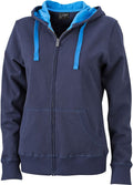 James & Nicholson | JN 594 Heavy Ladies' Hooded Jacket