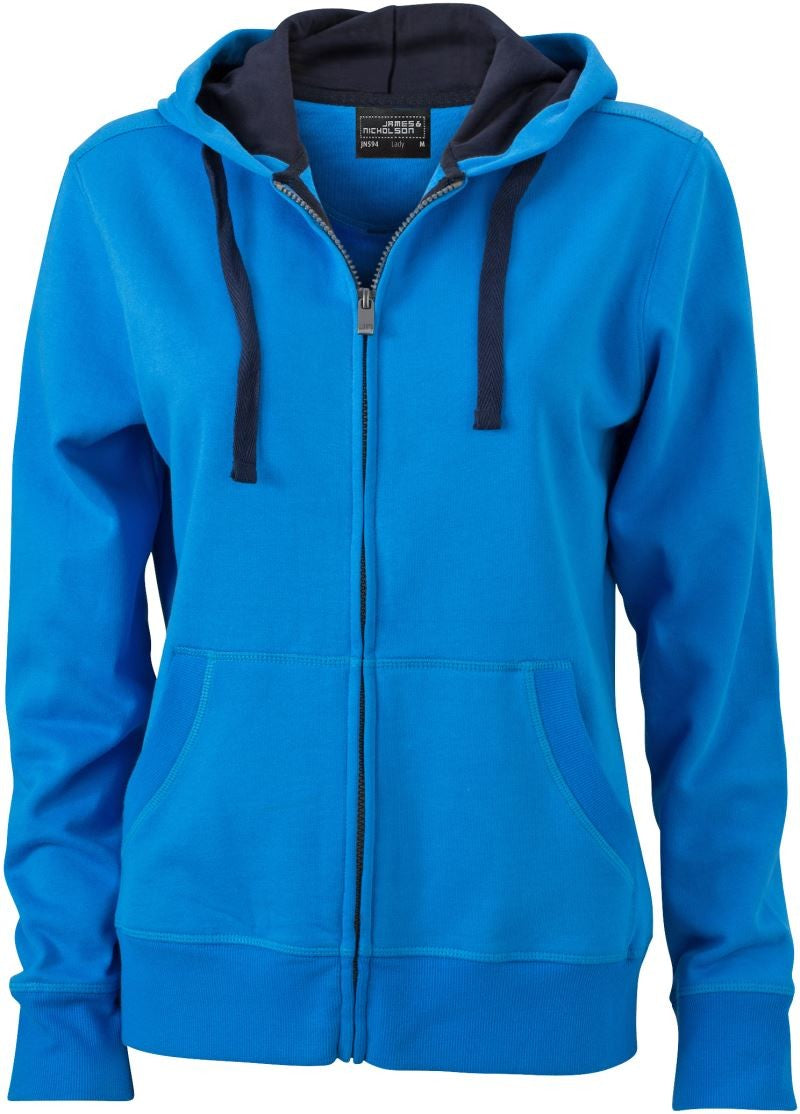 James & Nicholson | JN 594 Heavy Ladies' Hooded Jacket