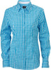 James et Nicholson | JN 616 Popeline Plaid Blouse manches longues