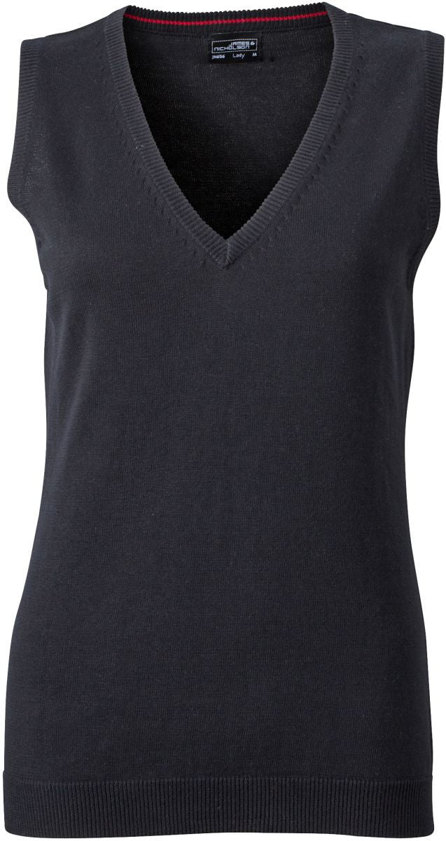 James & Nicholson | JN 656 Ladies' V-Neck Pullover sleeveless