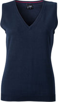 James & Nicholson | JN 656 Ladies' V-Neck Pullover sleeveless