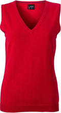 James & Nicholson | JN 656 Ladies' V-Neck Pullover sleeveless