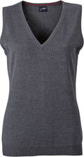 James & Nicholson | JN 656 Ladies' V-Neck Pullover sleeveless