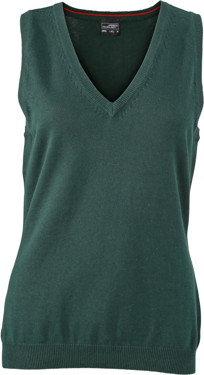 James & Nicholson | JN 656 Ladies' V-Neck Pullover sleeveless