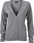 James & Nicholson | JN 660 Ladies' V-Neck Cardigan