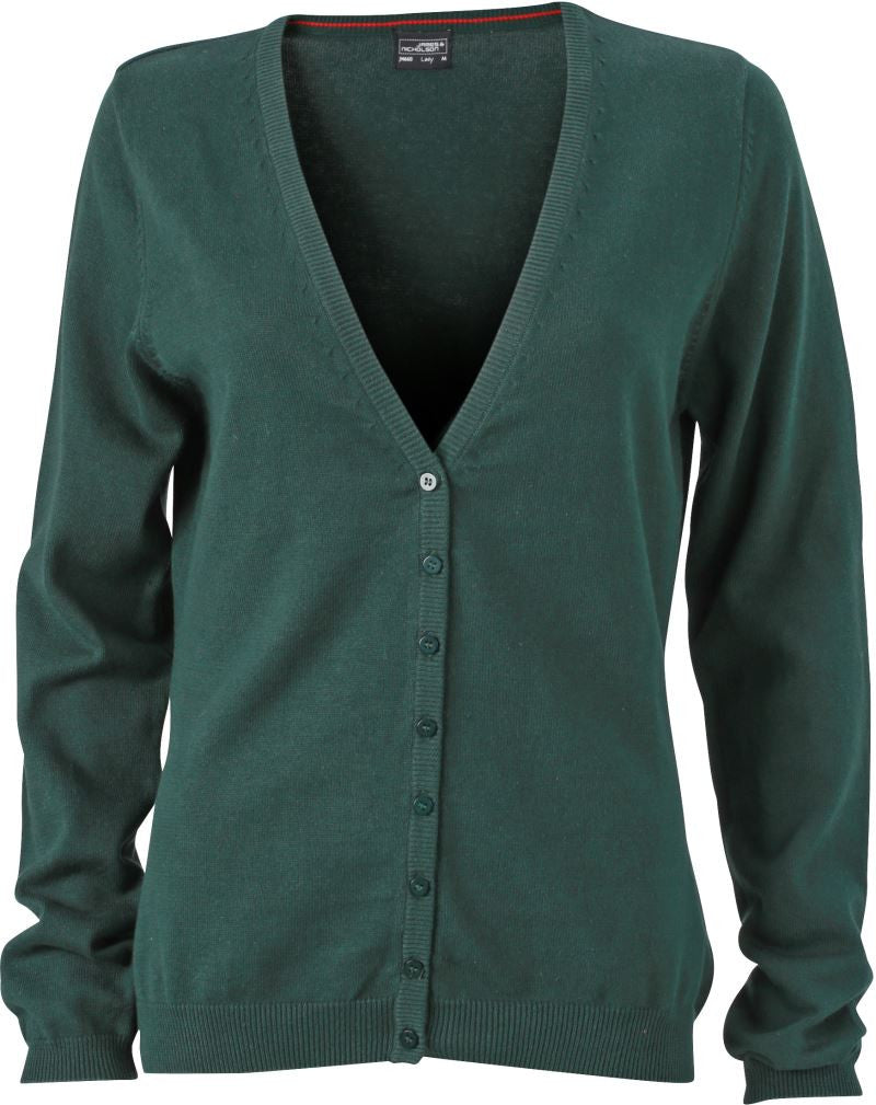 James & Nicholson | JN 660 Ladies' V-Neck Cardigan