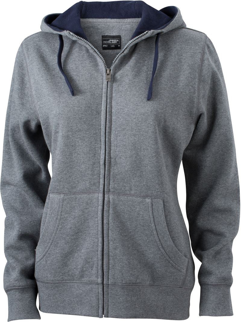 James & Nicholson | JN 962 Ladies' "Lifestyle" Hooded Sweat Jacket