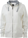 James & Nicholson | JN 962 Ladies' "Lifestyle" Hooded Sweat Jacket