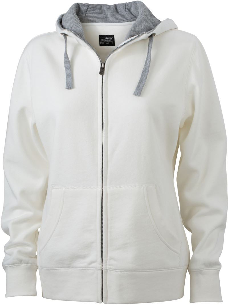 James & Nicholson | JN 962 Ladies' "Lifestyle" Hooded Sweat Jacket