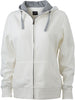 James et Nicholson | JN 962 Veste sweat à capuche "Lifestyle" pour femme