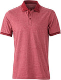 James et Nicholson | JN 706 Polo en jersey chiné pour homme