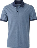 James & Nicholson | JN 706 Men's Jersey Melange Polo