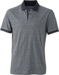 James & Nicholson | JN 706 Men's Jersey Melange Polo