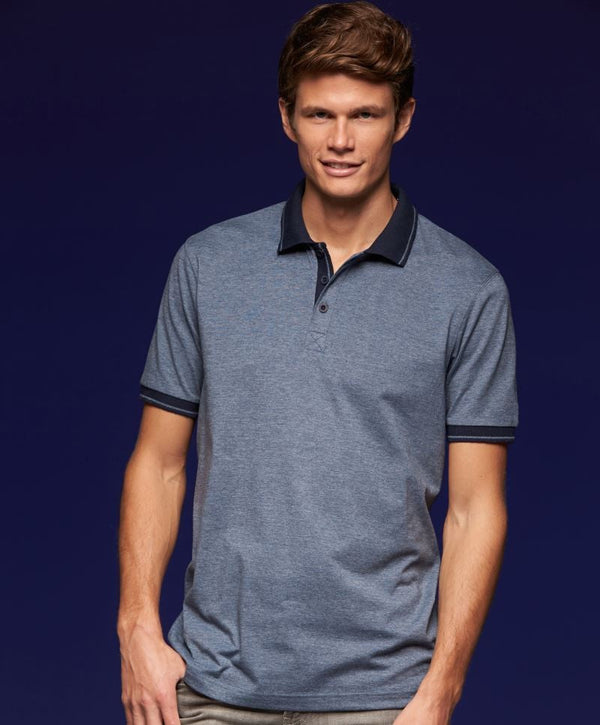 James & Nicholson | JN 706 Men's Jersey Melange Polo