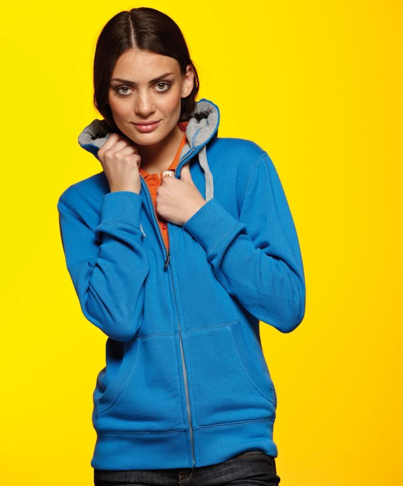 James & Nicholson | JN 962 Ladies' "Lifestyle" Hooded Sweat Jacket