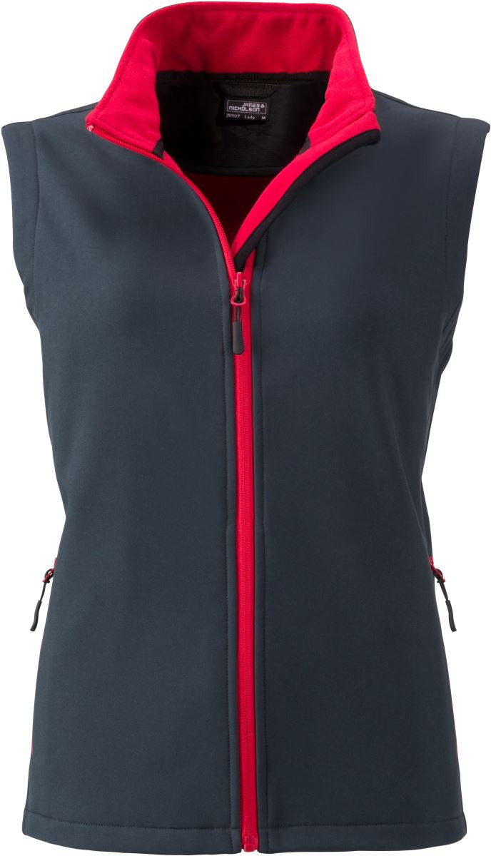 James & Nicholson | JN 1127 Ladies' 2-Layer Promo Softshell Vest