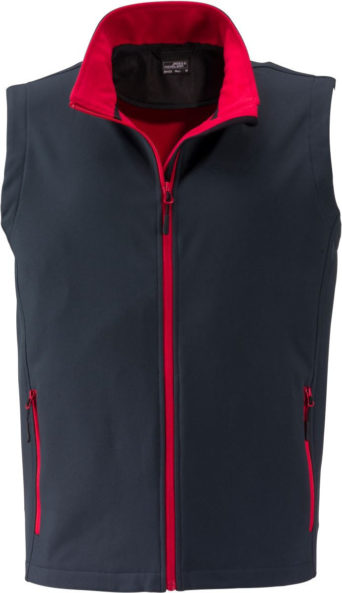 James & Nicholson | JN 1128 Men's 2-Layer Promo Softshell Vest