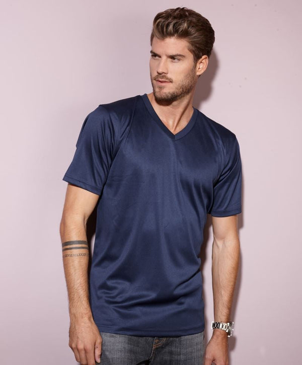 James et Nicholson | JN 736 T-shirt de sport à col en V pour homme