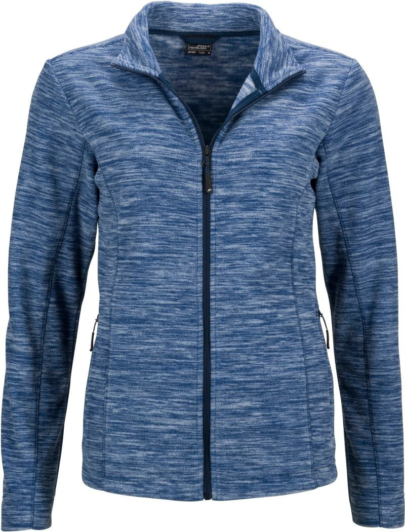 James & Nicholson | JN 769 Ladies' Melange Fleece Jacket