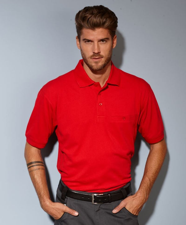 James & Nicholson | JN 846 Men's Workwear Polo with Breast Pocket