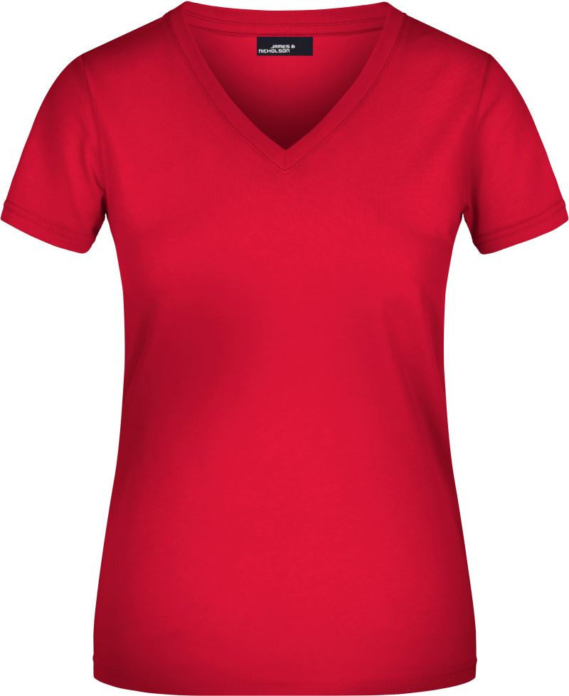 James & Nicholson | JN 04 Ladies' V-Neck T-Shirt