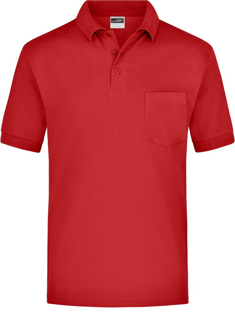 James & Nicholson | JN 26 Piqué Polo with Breast Pocket