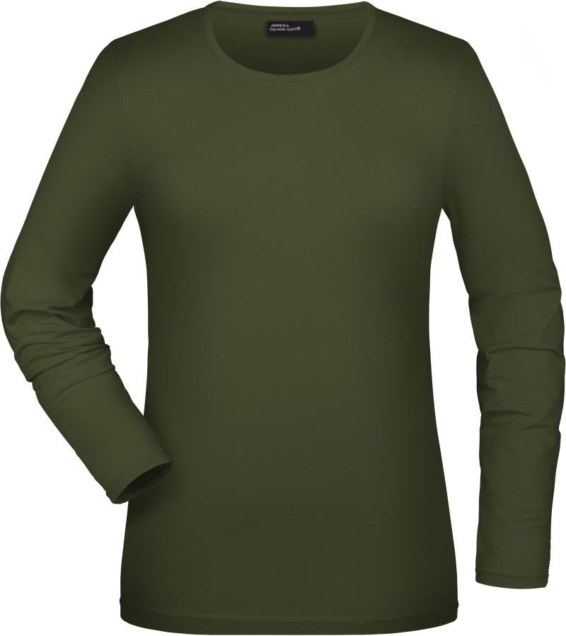 James et Nicholson | JN 54 T-shirt stretch pour femme à manches longues