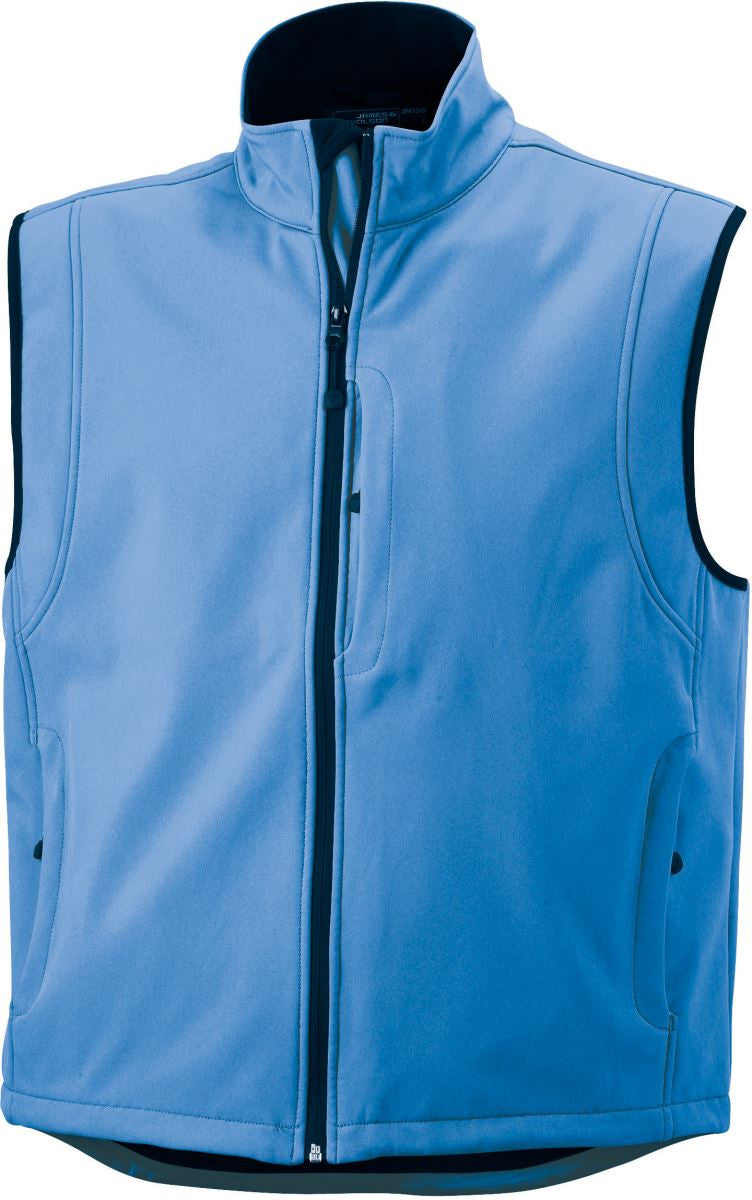 James & Nicholson | JN 136 Men's 3-Layer Softshell Vest