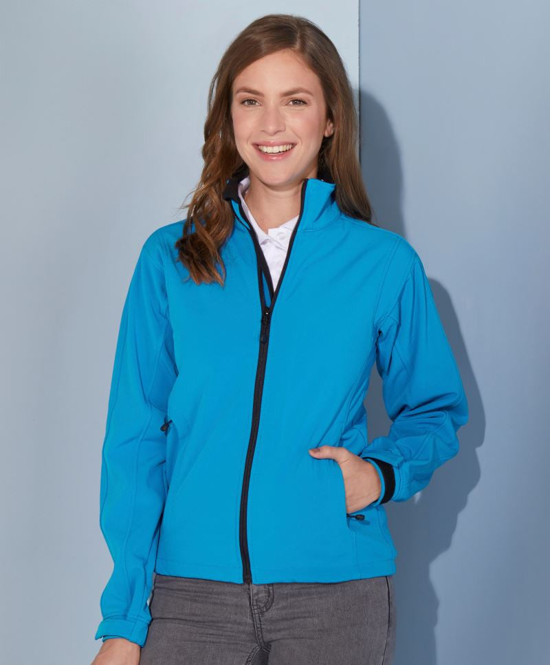 James & Nicholson | JN 137 Ladies' 3-Layer Softshell Jacket